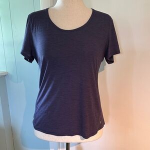Old Navy Women's Deep Purple Short Sleeve Breathe On Tee